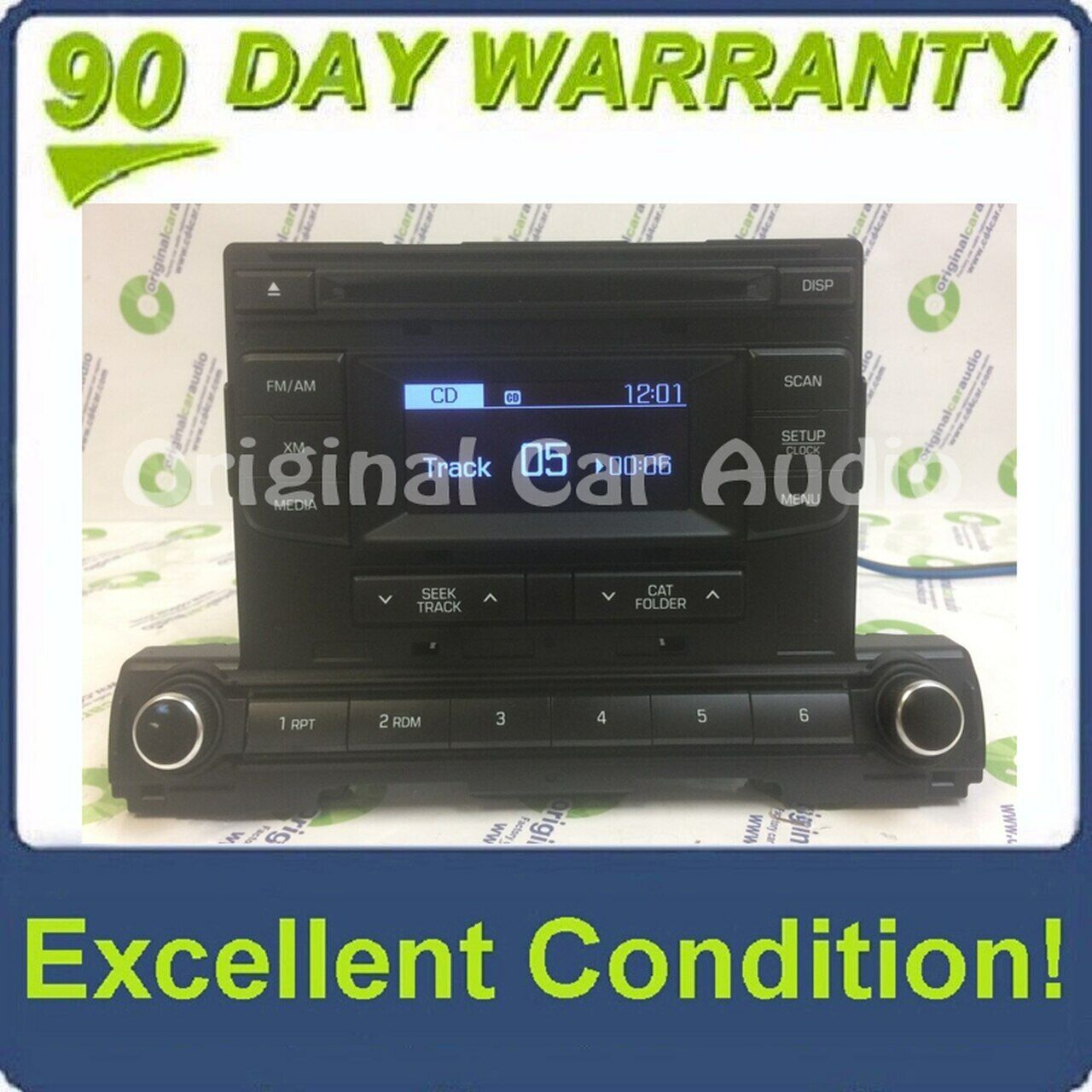 2016 - 2018 Hyundai Elantra OEM AM FM XM SAT CD Player Radio Receiver