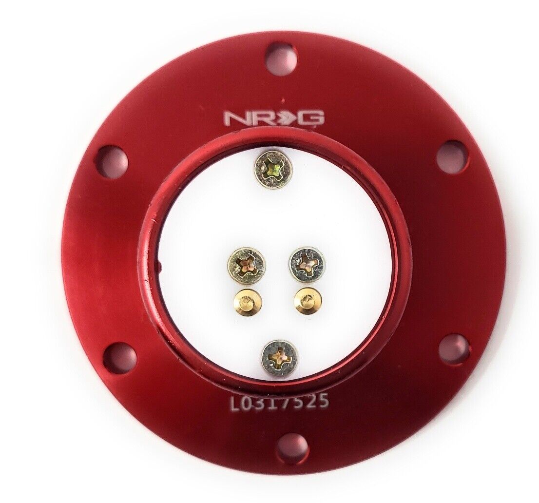 NEW NRG Steering Wheel Quick Release bottom RED male base SRK-MRD