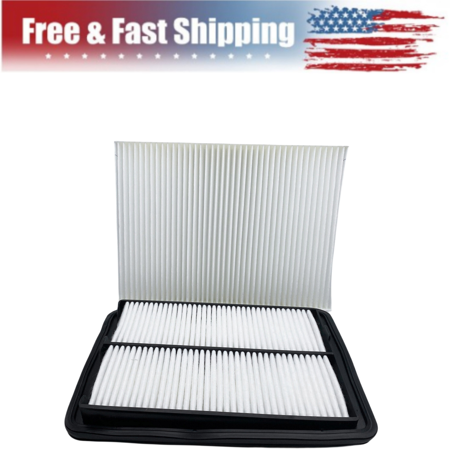 For Combo Cabin/Engine Air Filter 2014-2019 Nissan Rogue and Nissan Rogue Sport