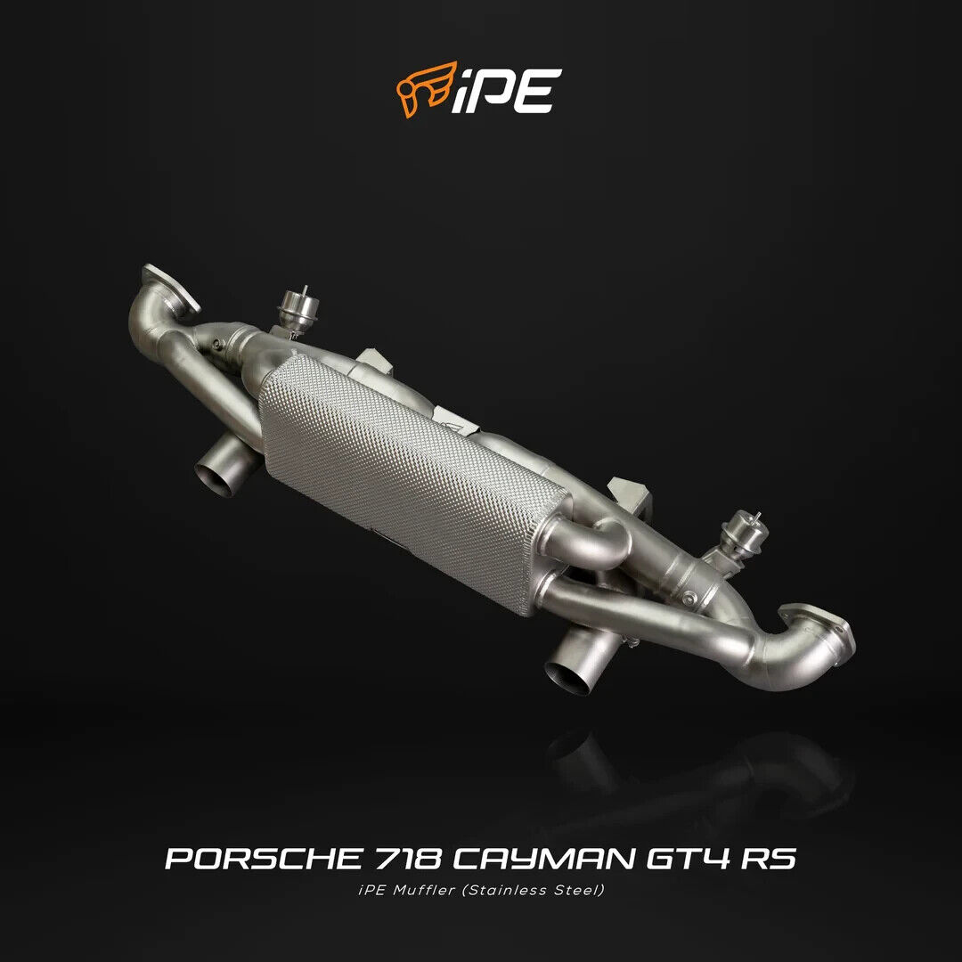 PORSCHE 718 Spyder RS / Cayman GT4 RS (982) iPE FULL Exhaust System SS