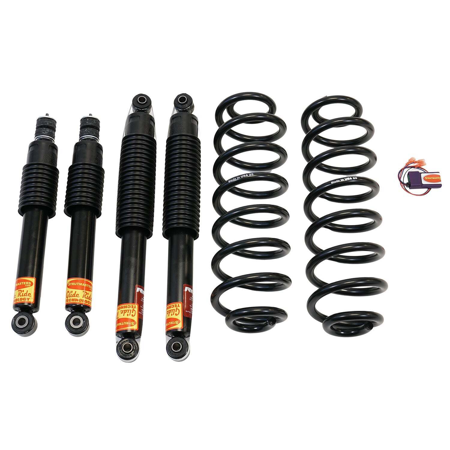 Strutmasters 2003-2007 Hummer H2 Rear Air Suspension Conversion Kit 2WD 4WD