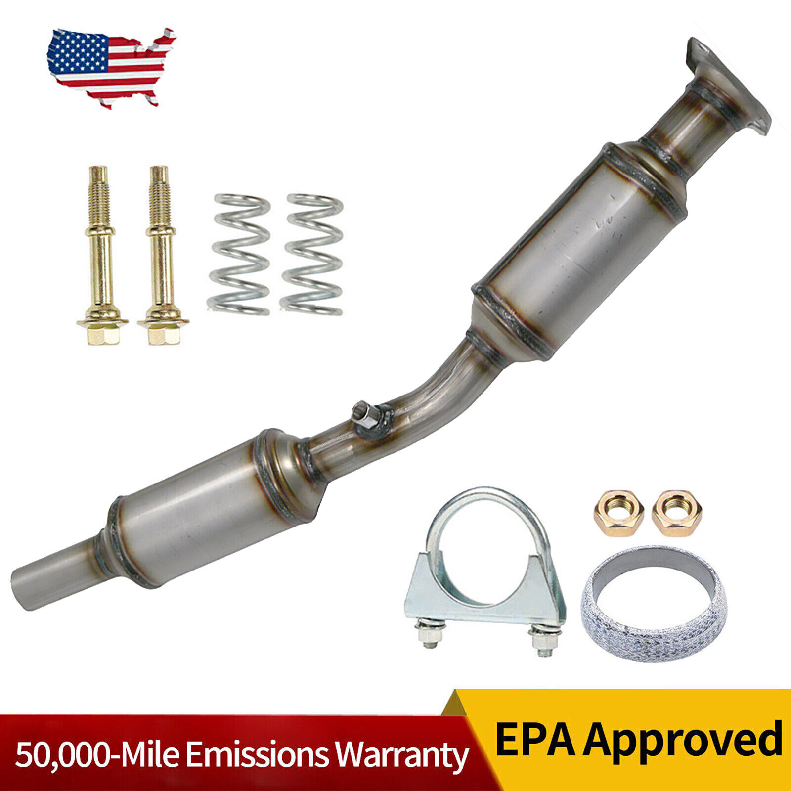 Exhaust Catalytic Converters For 2004 2005 2006 2007 2008 2009 Toyota Prius 1.5L