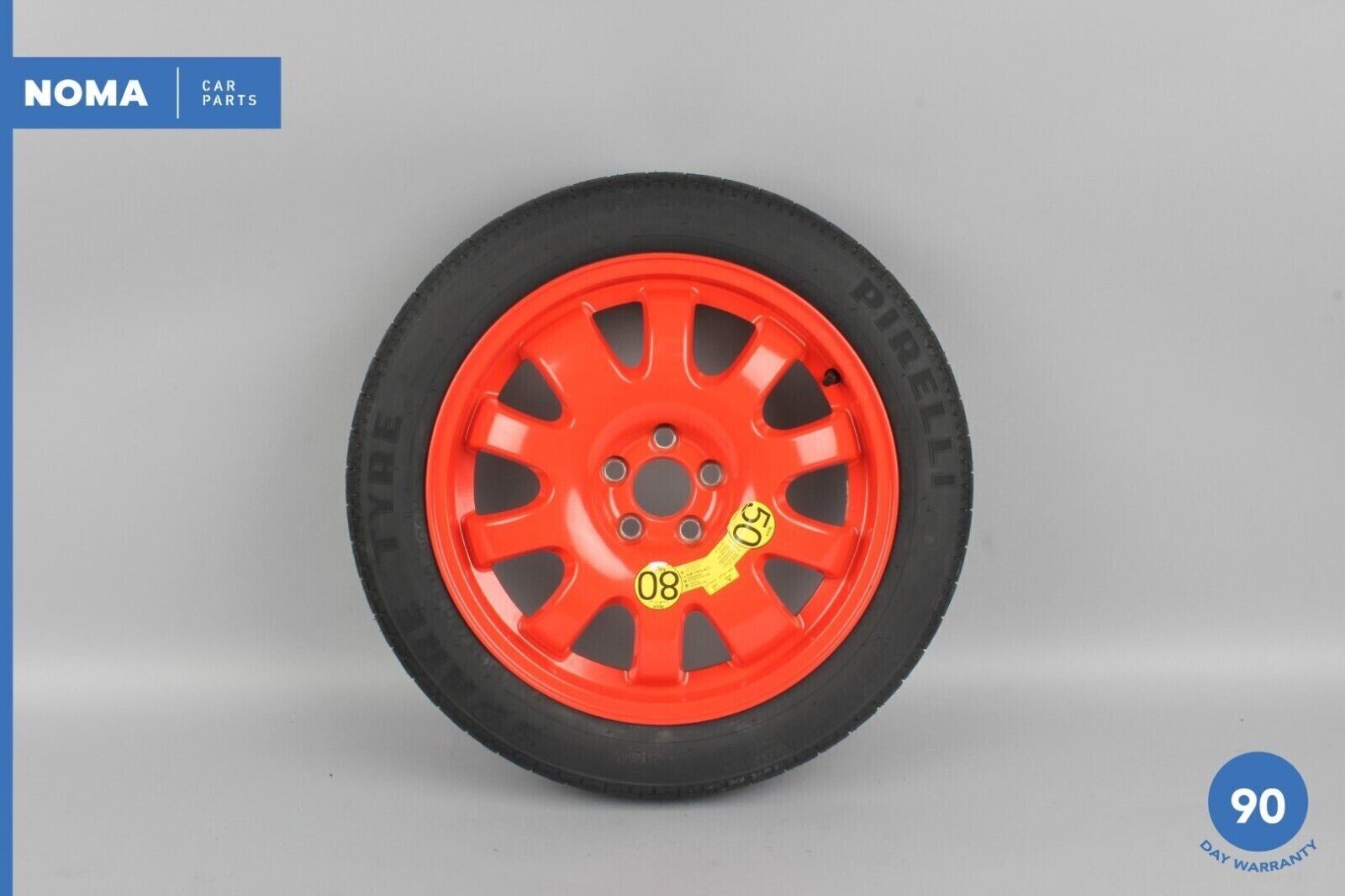 04-21 Jaguar X351 XJ XK XF Emergency Spare Tire Wheel Donut Rim 135 80 18\