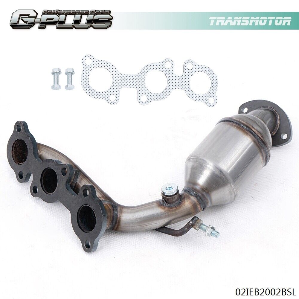 FIT FOR 04-06 TOYOTA SIENNA EXHAUST MANIFOLD CATALYTIC CONVERTER FWD BANK 1 3.3L