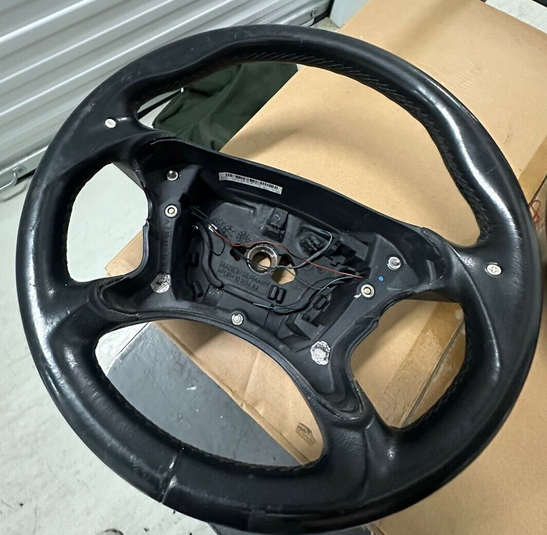 Mercedes Clk 55 Amg Leather Steering Wheel OEM 