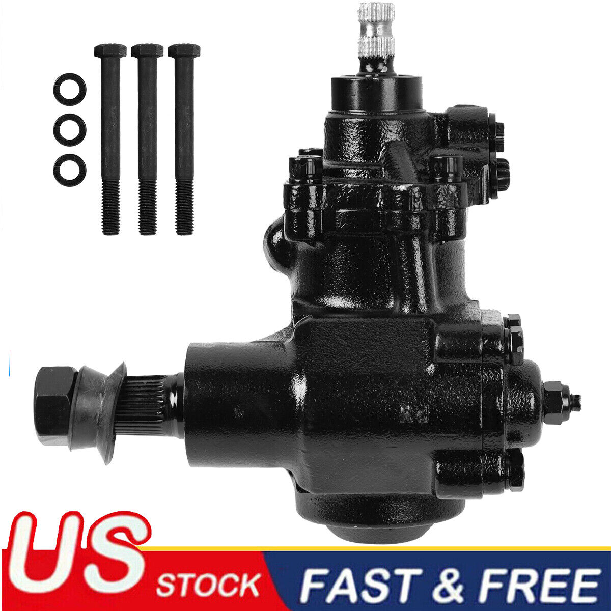 For 1958-64 Chevy Impala Bel Air 500 Series Quick Ratio Power Steering Gear Box