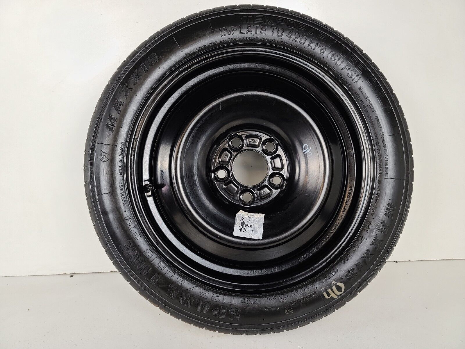 Spare Tire 16’’ Fits 2013-2021 Ford Fusion Compact Donut Oem.