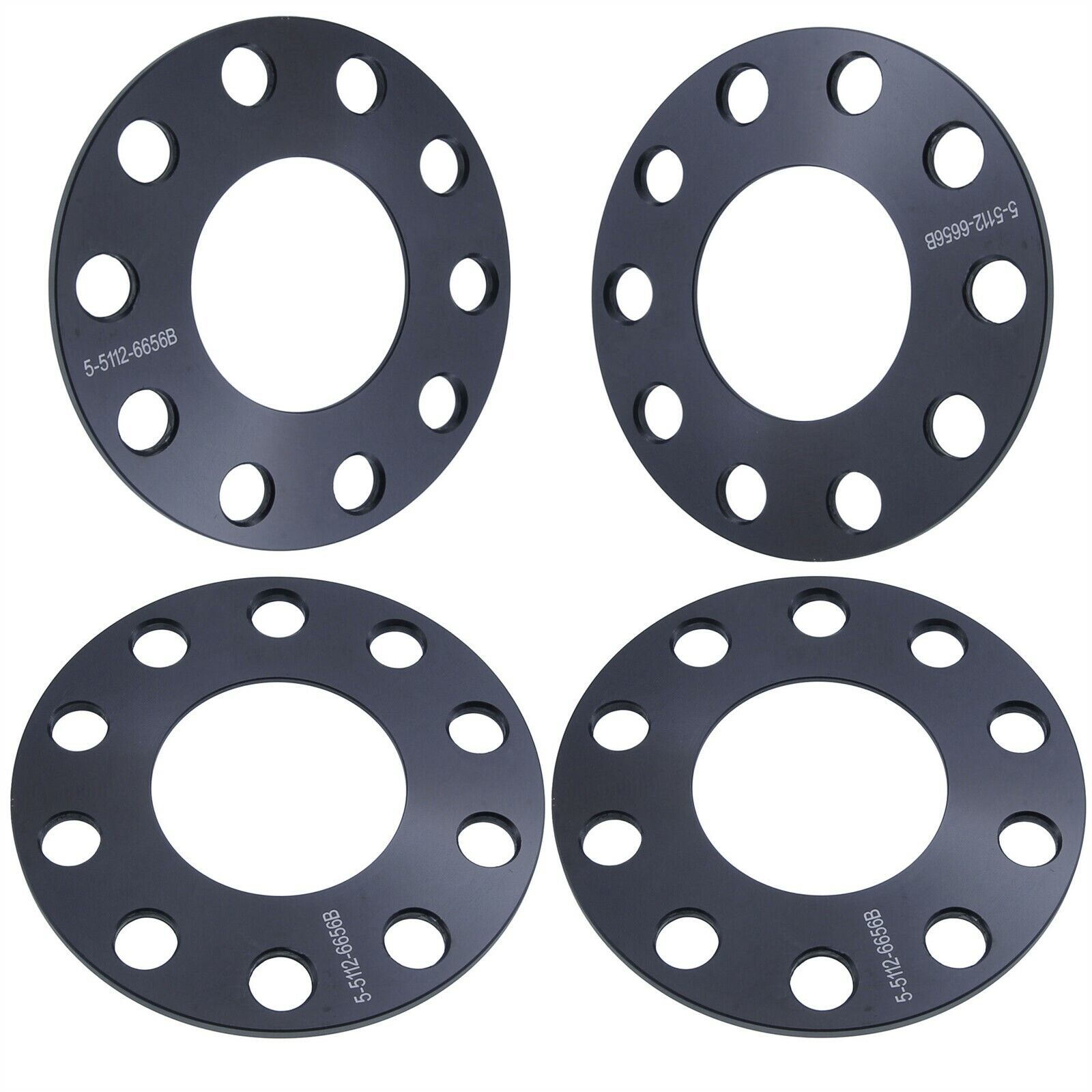 4x 5mm Hubcentric Wheel Spacers 5x112 fits Audi S5 RS5 A7 A5 A4 A6 A7 RS7 S4 Q5