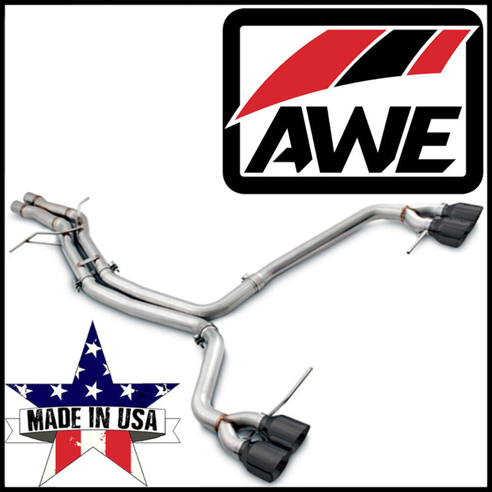 AWE Touring Edition Cat-Back Exhaust System fits 2015-18 Porsche Macan 3.0L 3.6L