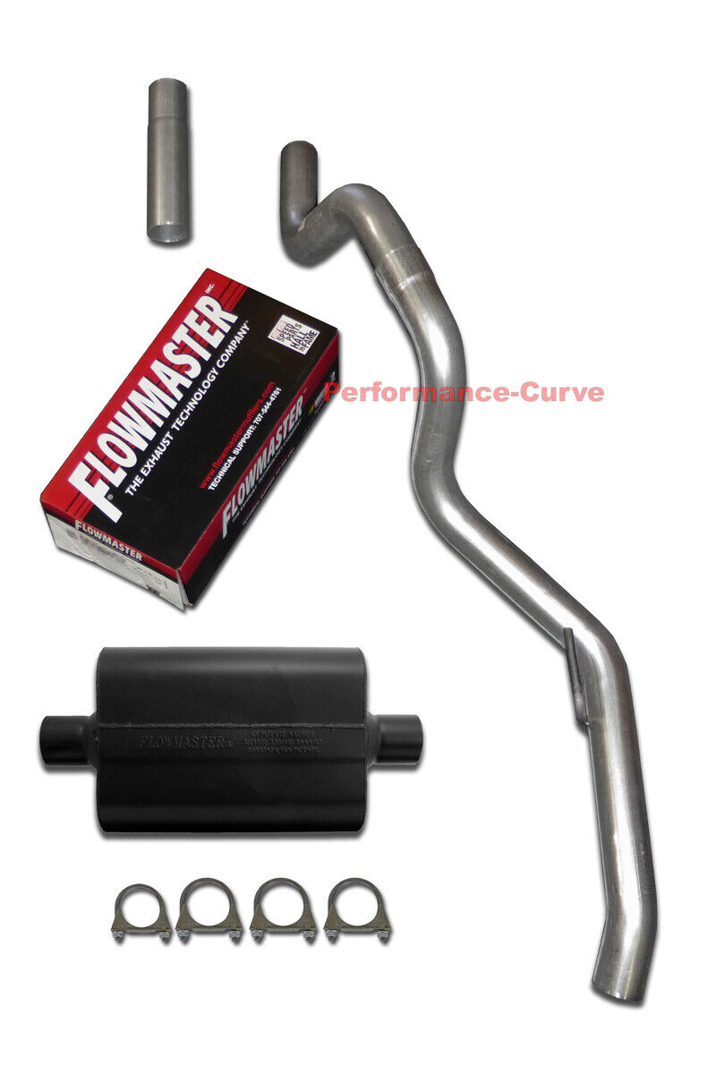 93 - 97 Jeep Grand Cherokee ZJ Cat Back Exhaust System w/ Flowmaster Super 44