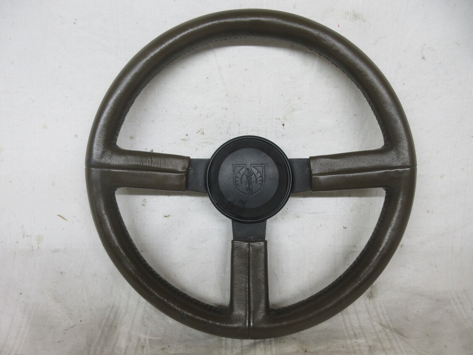 84-88 Pontiac Fiero steering wheel BROWN ~ 038 12 27 23