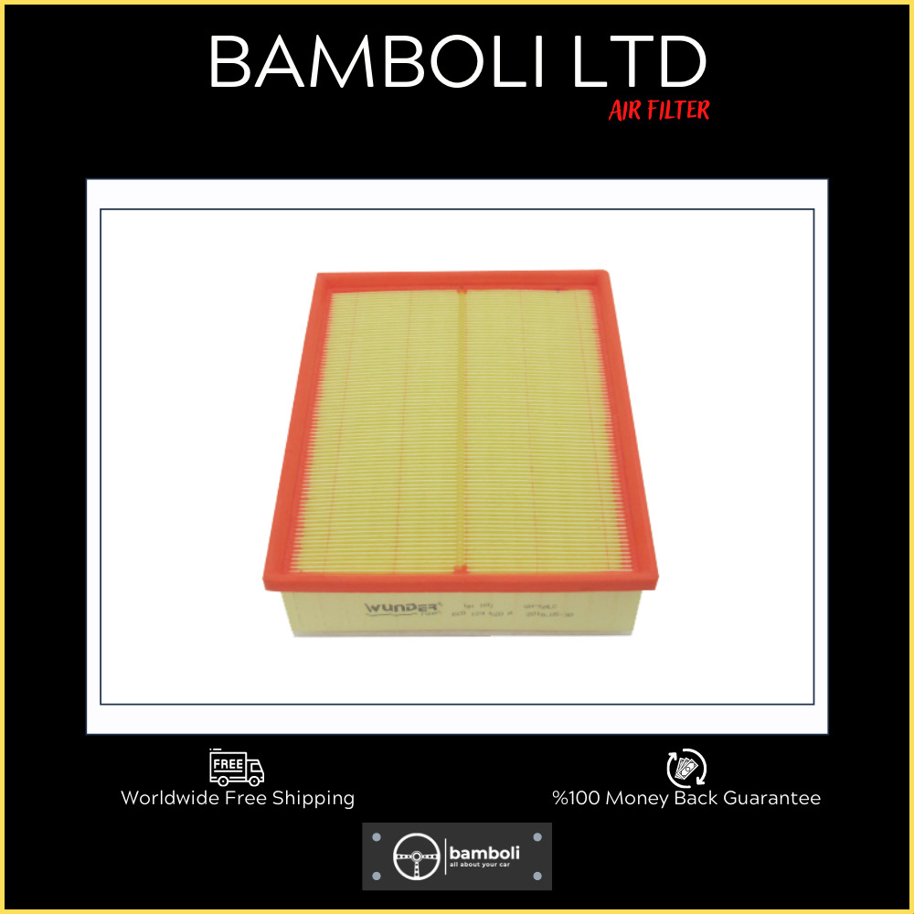 Bamboli Air Filter For VW Polo V -Rapid-Ibiza-Toledo-A1 1,6 - 1,8 Tsi 6C0129620