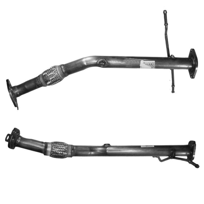 Front Exhaust Down Pipe BM Catalysts for Kia Rio 1.3 July 2002 to August 2005