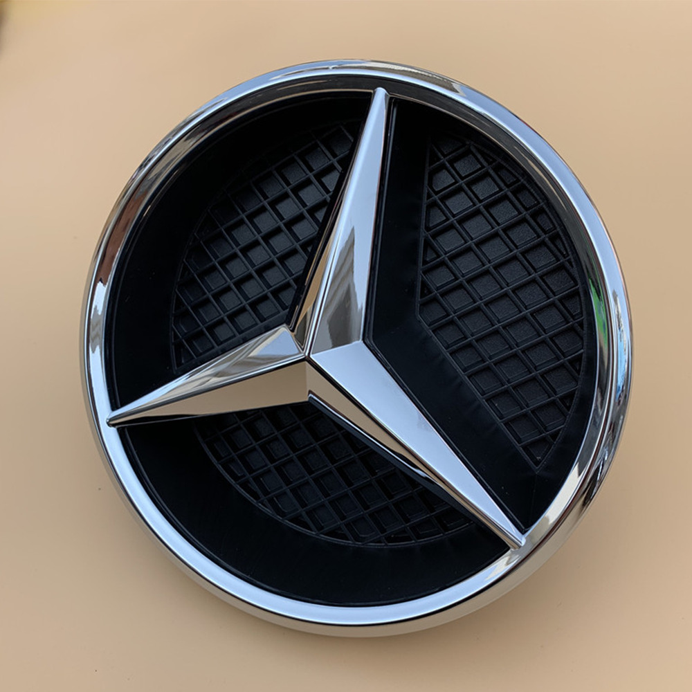 Front Grill Star Emblem Badge For Mercedes Benz W205 B180 C300 E350 ML500 CLA250