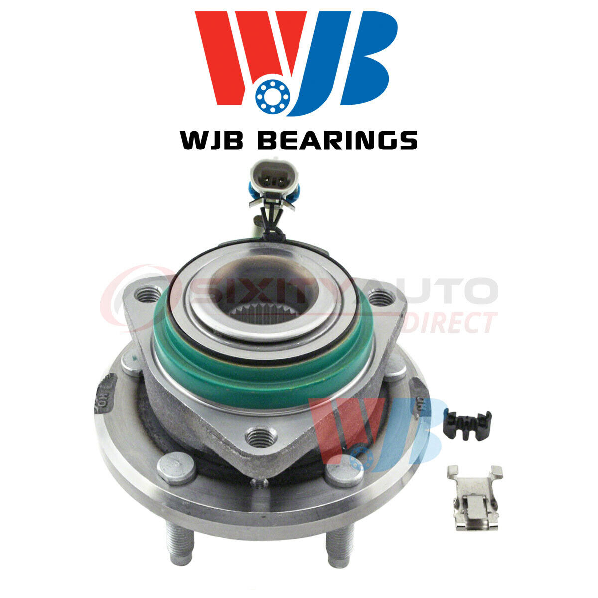 WJB Wheel Bearing & Hub Assembly for 2001-2002 Oldsmobile Intrigue 3.5L V6 - ki