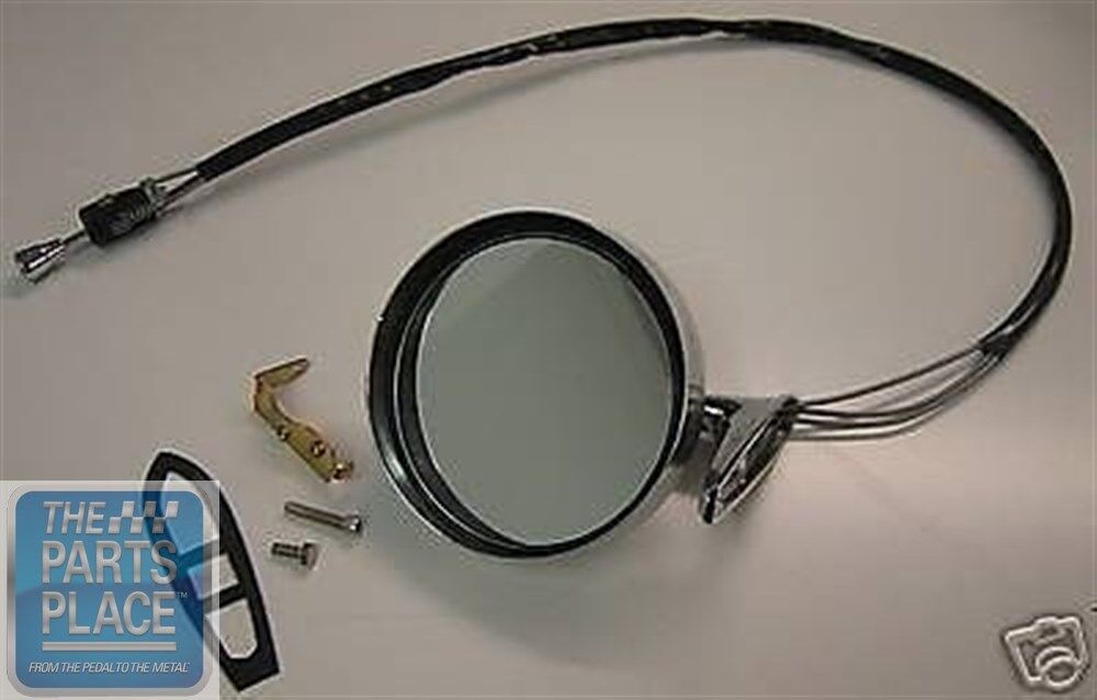 1965-68 Pontiac GTO / LeMans Remote Chrome Mirror