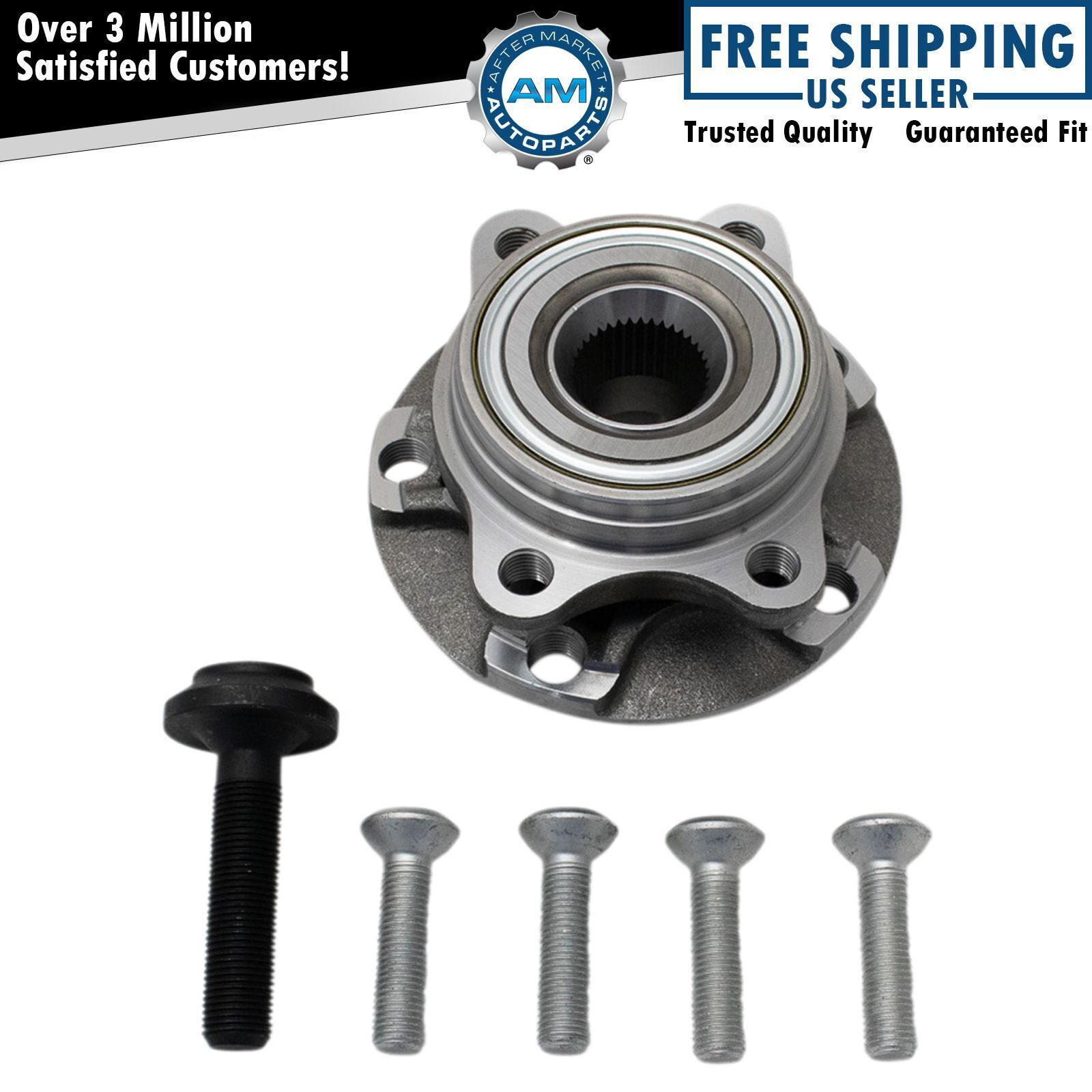 Front Wheel Hub & Bearing Assembly for Audi VW New