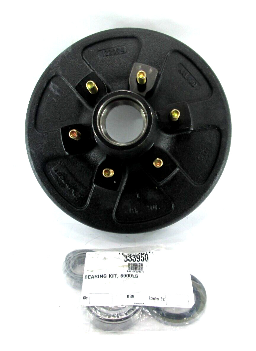 Lippert - 6000LB Wheel Hub Assembly Kit - 112094 - Bushings Included