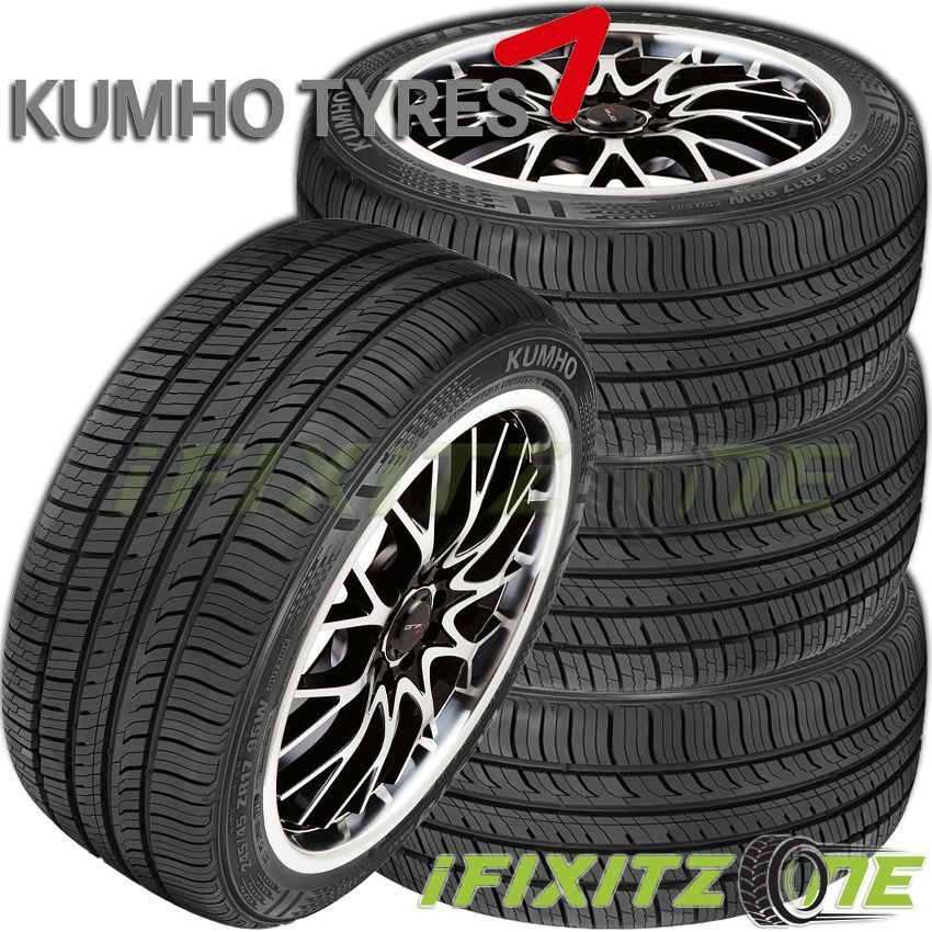 4 KUMHO Ecsta PA51 255/35R20 97W XL All-Season Performance M+S UHP Tires