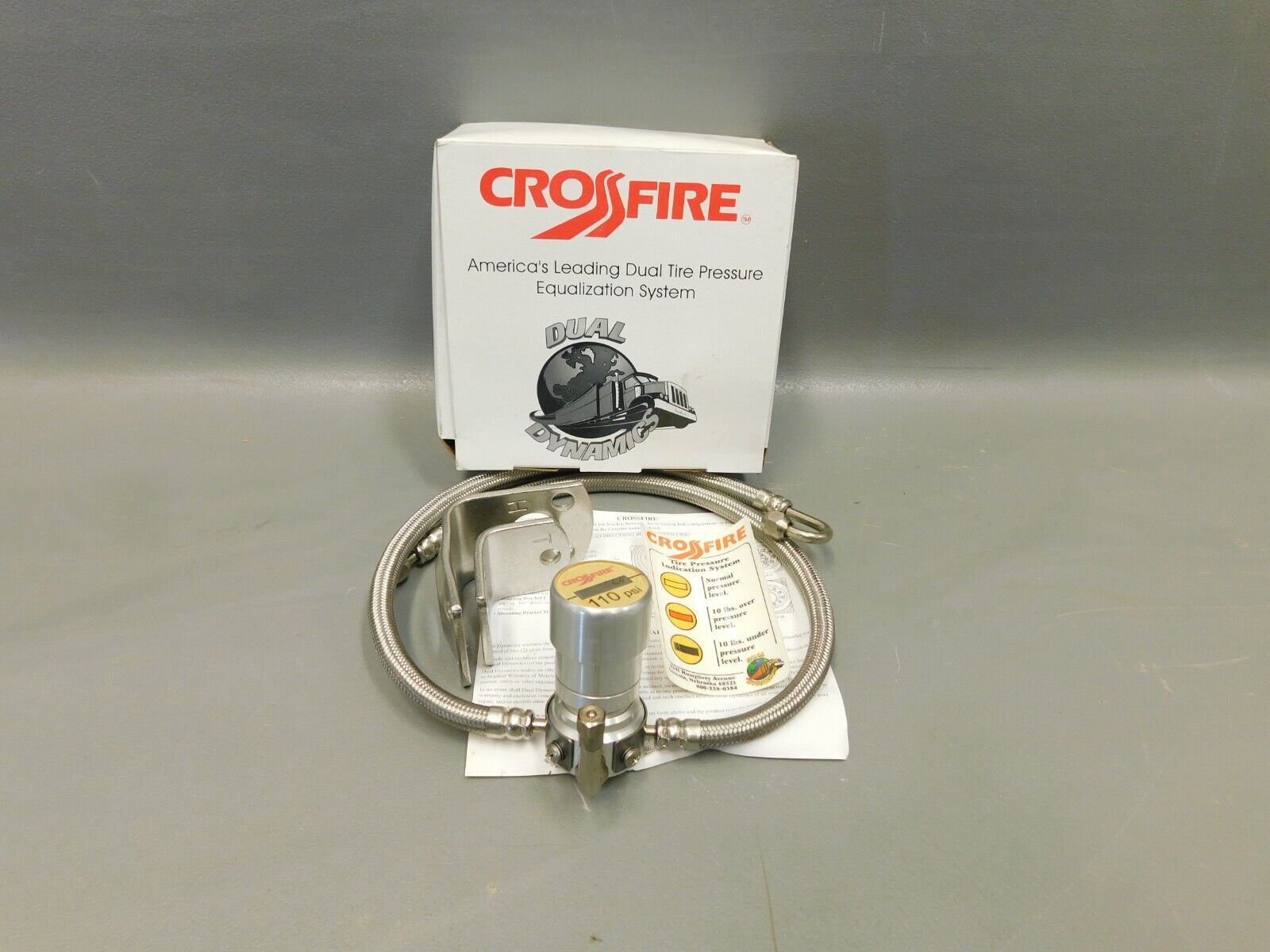 Crossfire Dual Dynamics 110psi Dual Tire Pressure Equalization System