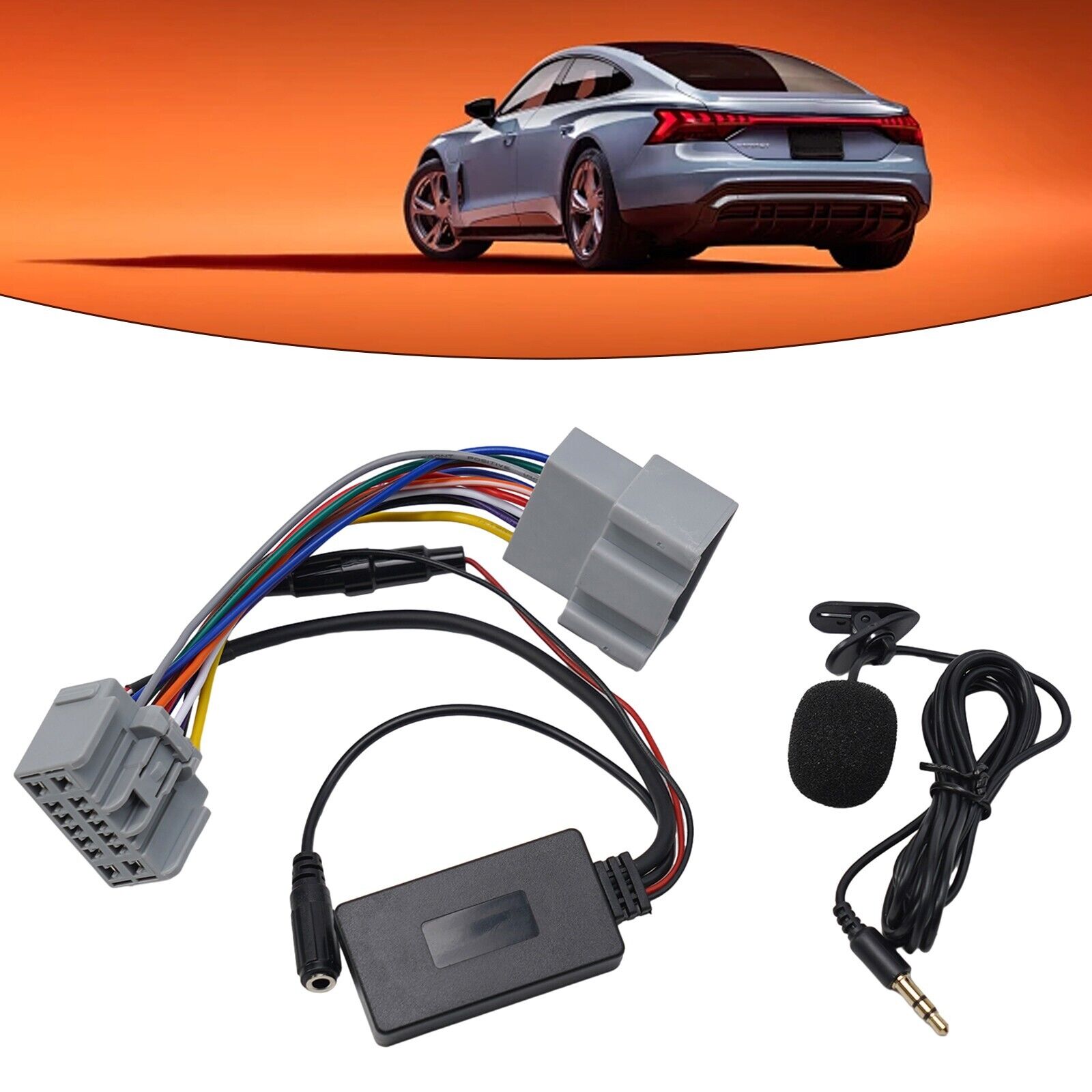 Accurate Testing Design AUX Audio Cable Adapter for Volvo S60 S80 V50 V70 Car