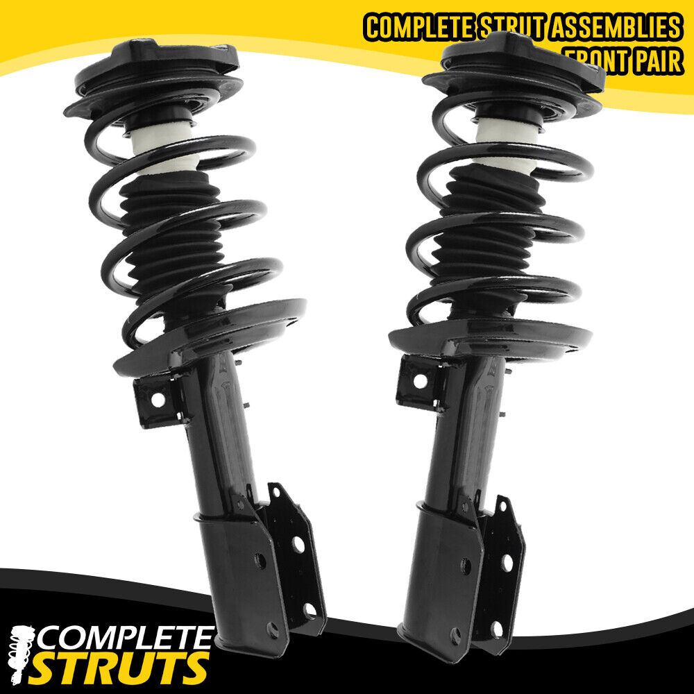 Front Pair of Complete Struts & Coil Springs 2008-2014 Mercedes C300 W204 4Matic