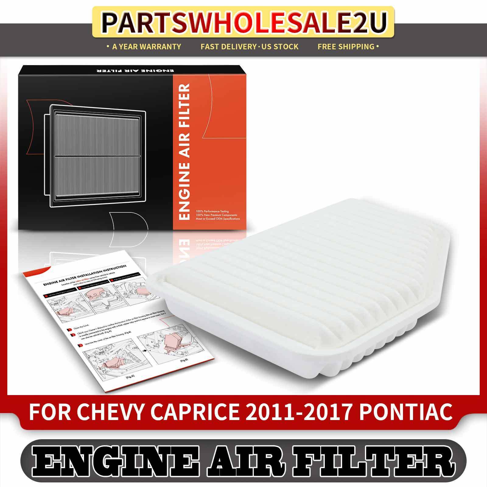 Engine Air Filter for Chevrolet Caprice 2011-2017 SS 14-17 Pontiac G8 2008-2009