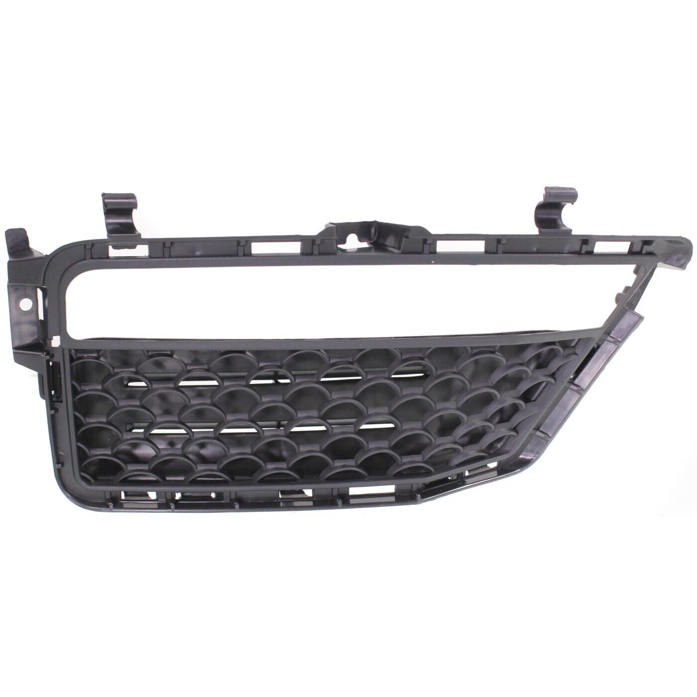 Bumper Grille For 2010-2013 Mercedes Benz E63 AMG Right Textured Black Plastic