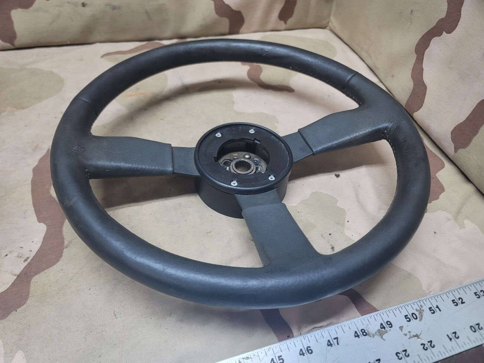 1986-1988 Pontiac Fiero GT 3 Spoke Steering Wheel OEM 