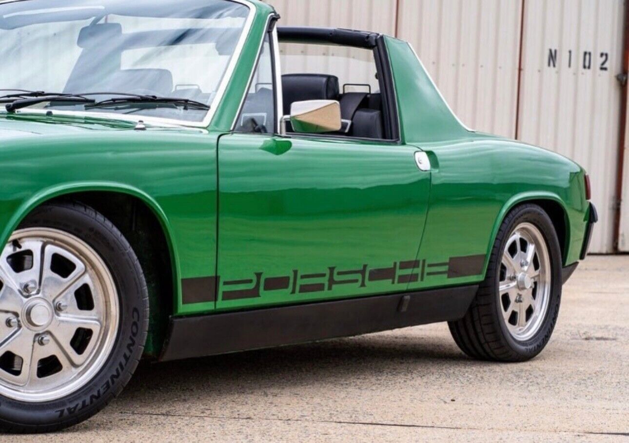 Negative Stripe Custom Side Decals Set For Porsche 1969-1975 914