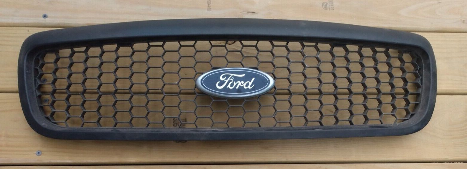 Matt Flat Black For Ford Crown Victoria Grille 1998-2011 Honeycomb