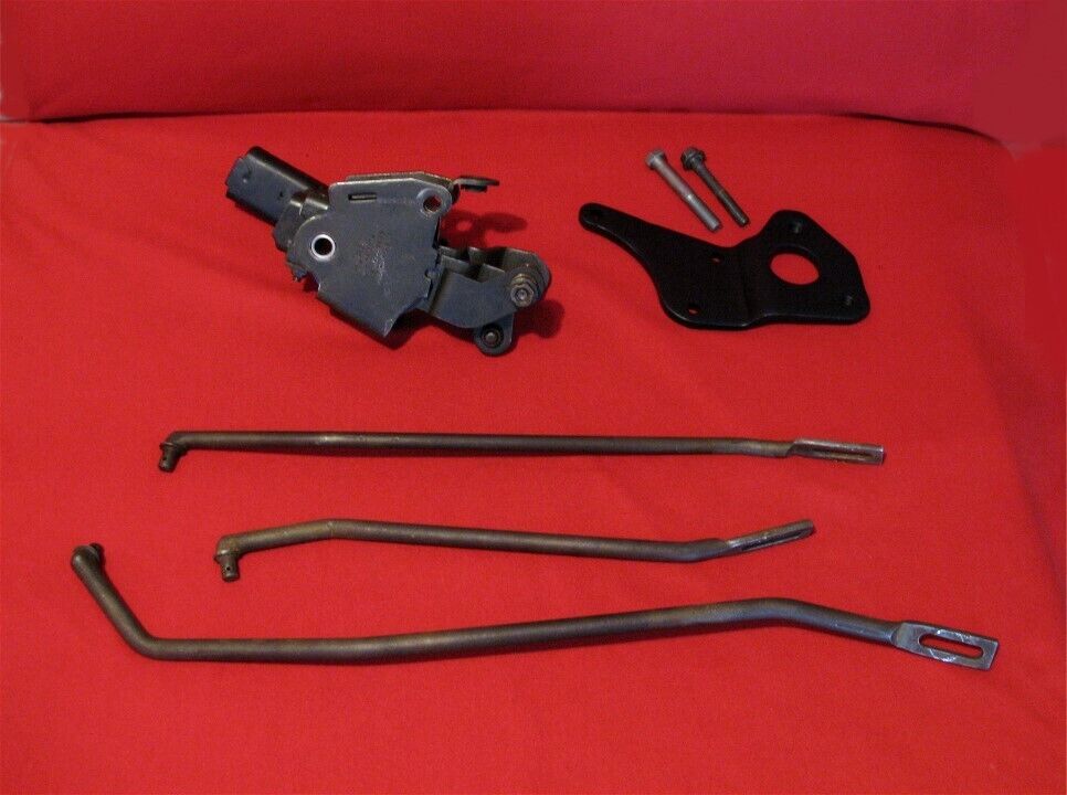 1972 73 FORD TORINO HURST 4 SPEED SHIFTER w/ Linkage Rods and Mounting Plate