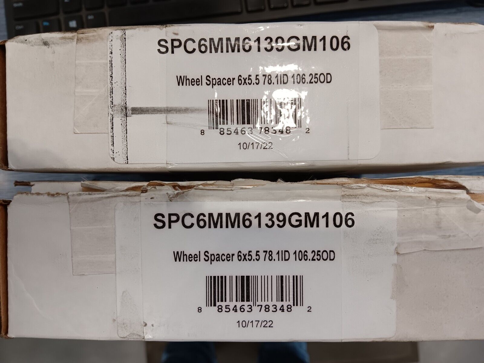 ReadyLift SPC6MM6139GM106 6mm Aluminum Wheel Spacers-Pair, Silverado/Sierra