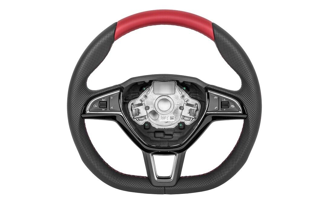 Genuine Skoda Three-spoke sports steering wheel 5E0064241F FNG