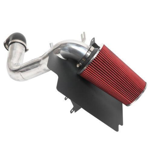 Heat Shield Cold Air Intake + RED Filter for 98-03 Chevy S-10 / GMC Sonoma 2.2L
