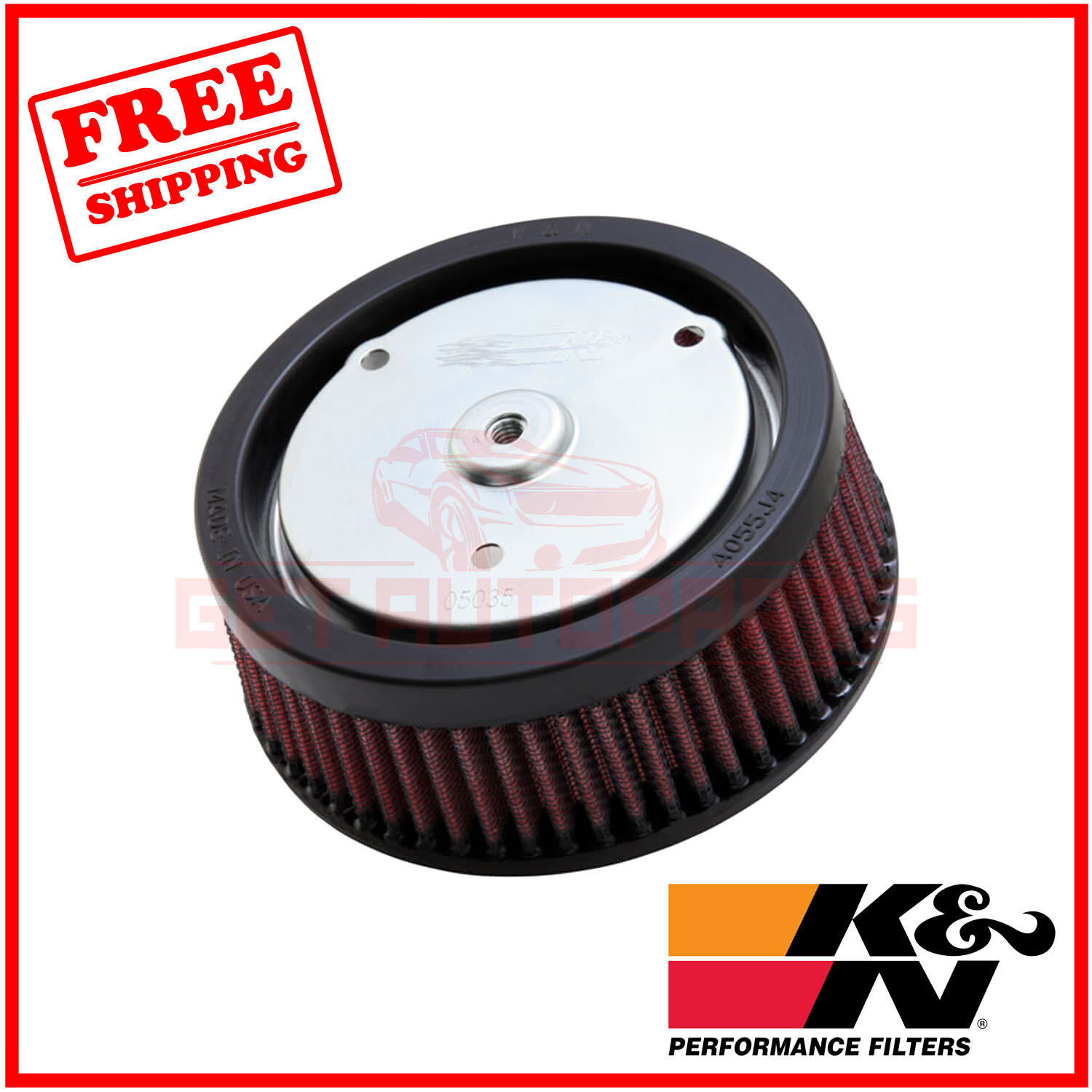 K&N Replacement Air Filter for Harley Davidson FLHTCU Electra Glide 2007-2009