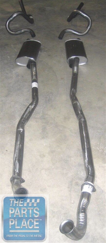 1969-72 Chevrolet Chevelle Big Block Exhaust System Without Resonators
