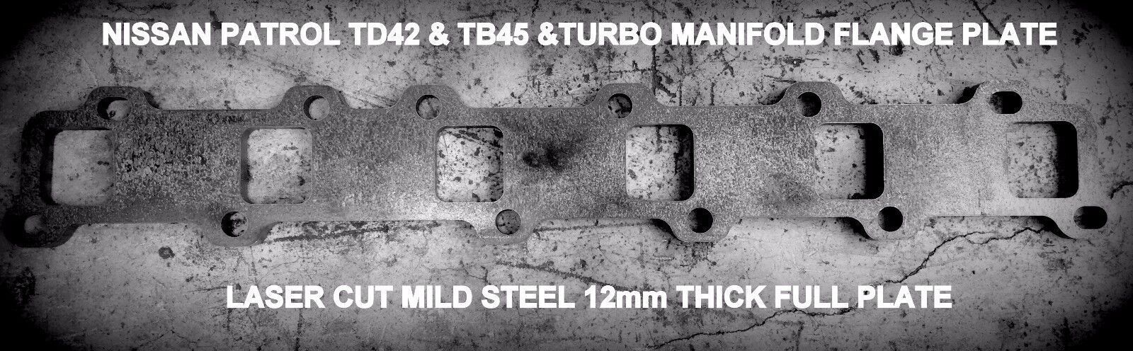 Manifold Header Plate for Nissan Patrol & Ford Maverick (TD42, TB42 & TD45)