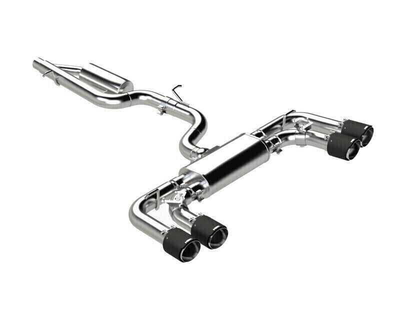 MBR P S46133CF for 2022 Volkswagon Golf R MK8 T304 Stainless Steel 3in CatBack,