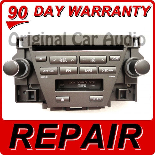 REPAIR SERVICE for LEXUS ES350 ES 350 Radio Stereo 6 Disc Changer CD Player OEM