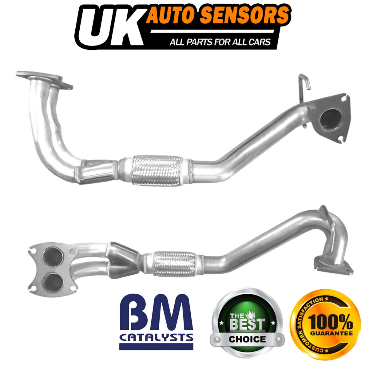 Fits Lotus Elise 1995-2000 1.8 + Other Models Exhaust Pipe Euro 2 Front BM