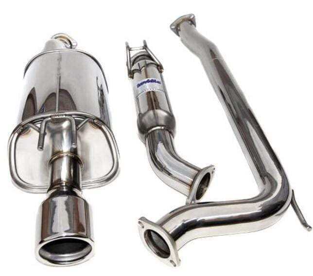 Invidia HS08SW5GT3 for 08+ WRX Hatch Q300 Single Rolled SS Catback Exhaust