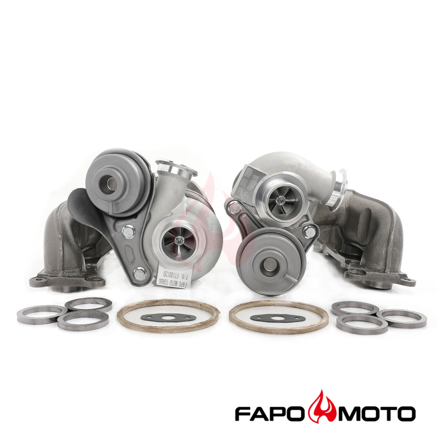 FAPO 500HP Twin Turbos TD03 for BMW N54 335i 335xi 335is E90 E92 E93 OE design