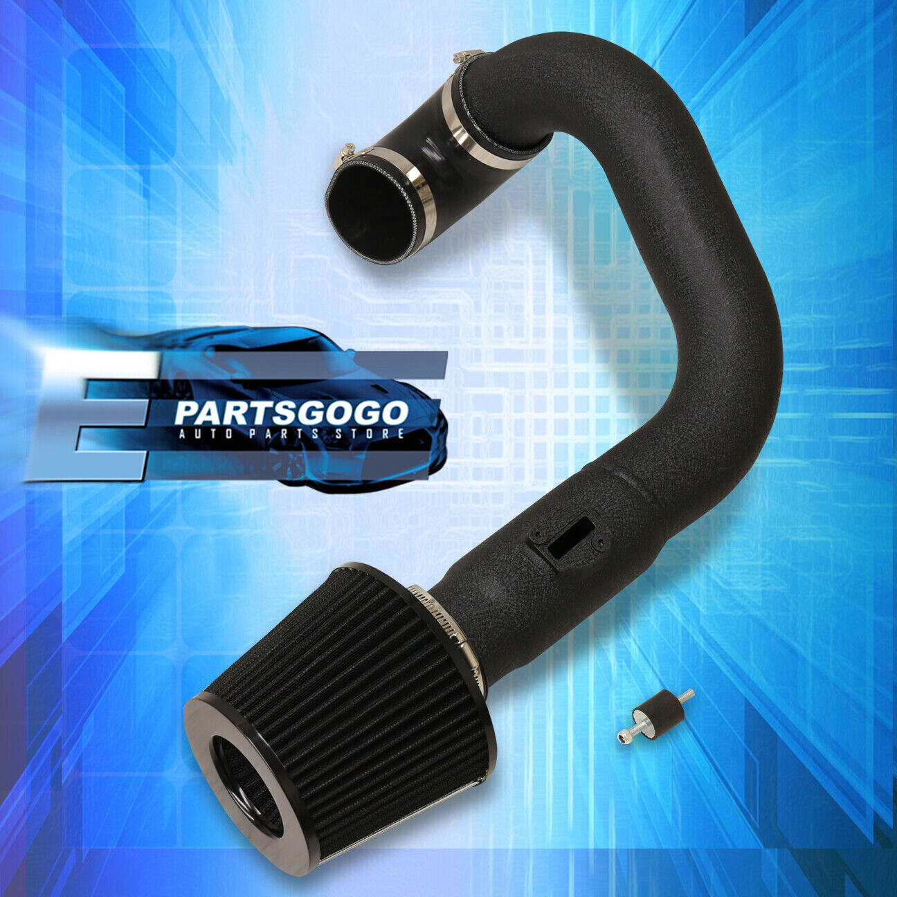 For 05-07 Chevy Cobalt 2.0L Supercharged Induction Cold Air Intake System Black