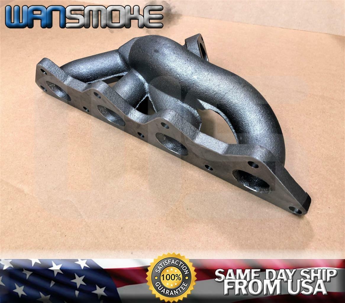 CAST IRON TURBO MANIFOLD EXHAUST FOR MITSUBISHI 4G64 ECLIPSE RS GS SPYDER GALANT