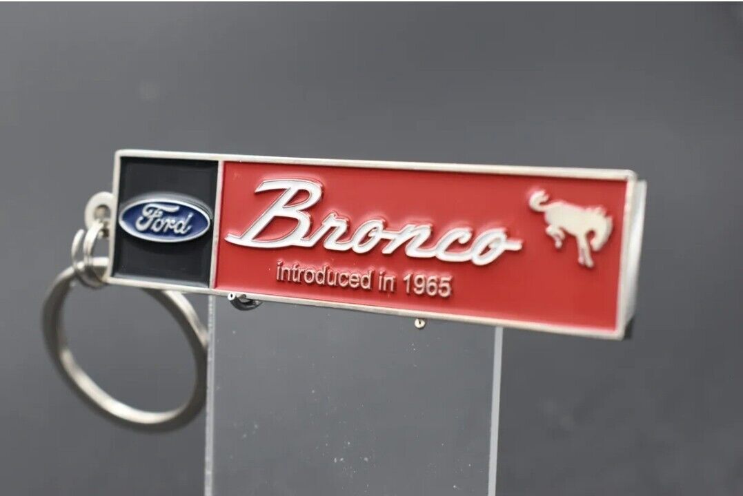 Very unique, high quality Ford Bronco keychains