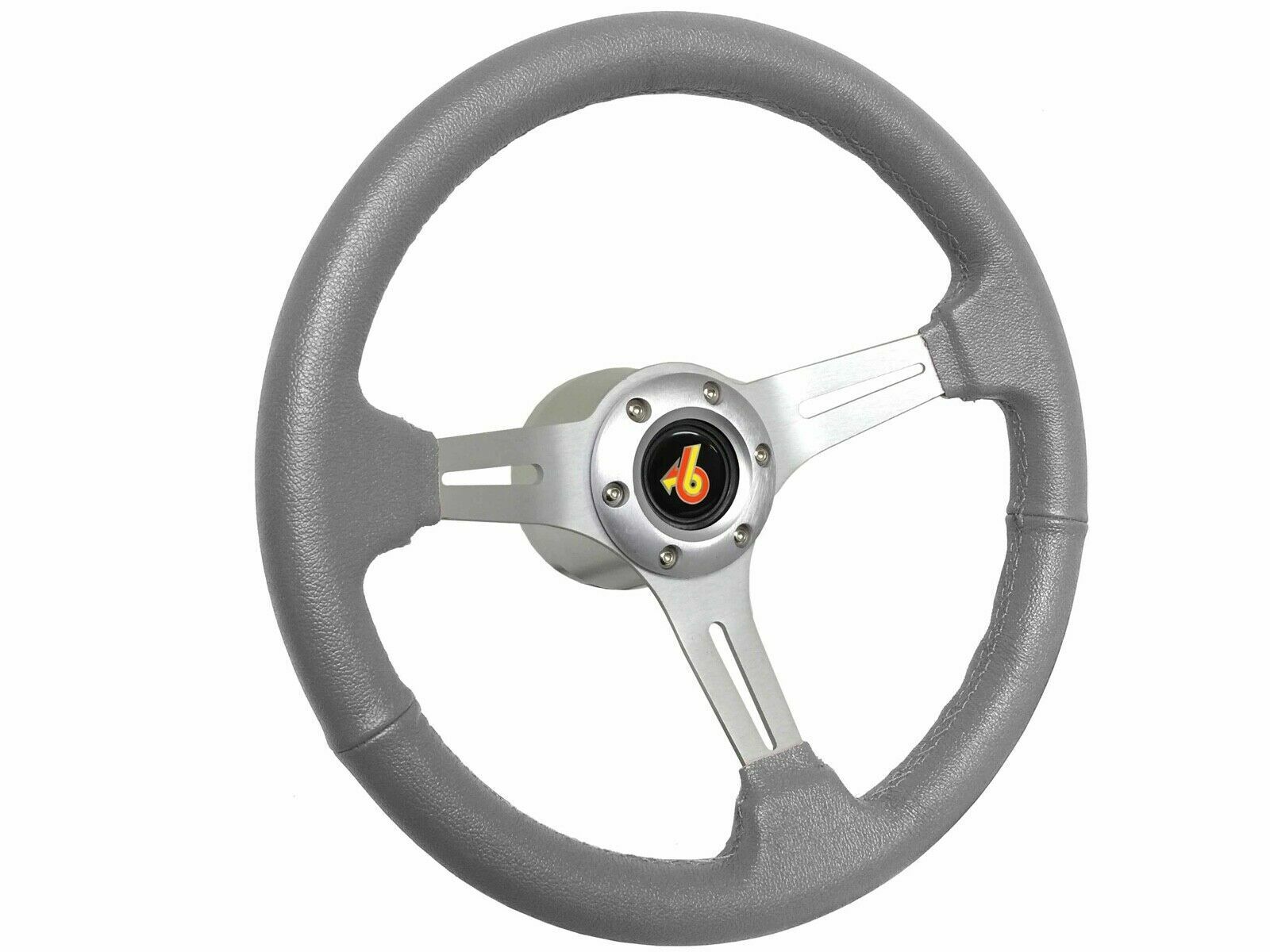 1982 -87 Buick Regal Grand National Gray Sport Steering Wheel Brushed Kit