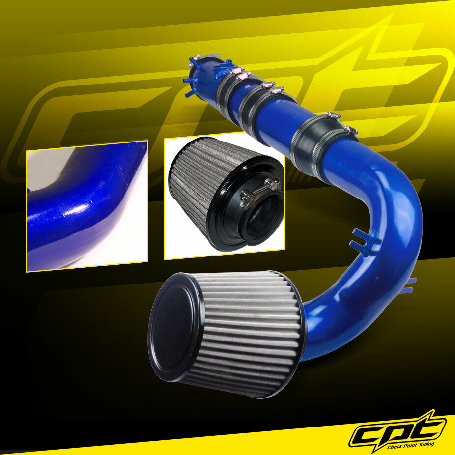 For 04-11 Mazda RX8 RX-8 1.3L Blue Cold Air Intake + Black Filter Cover