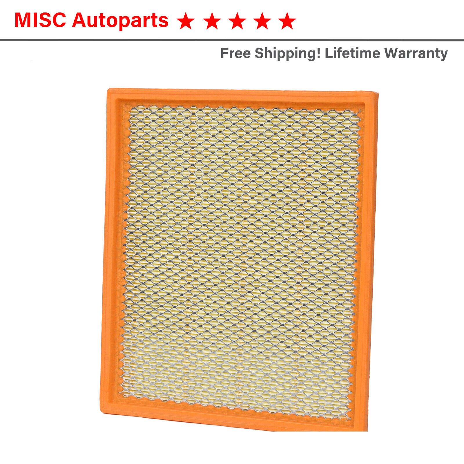 Engine Air Filter for Jeep Grand Cherokee Nissan Frontier NV1500 Xterra Titan