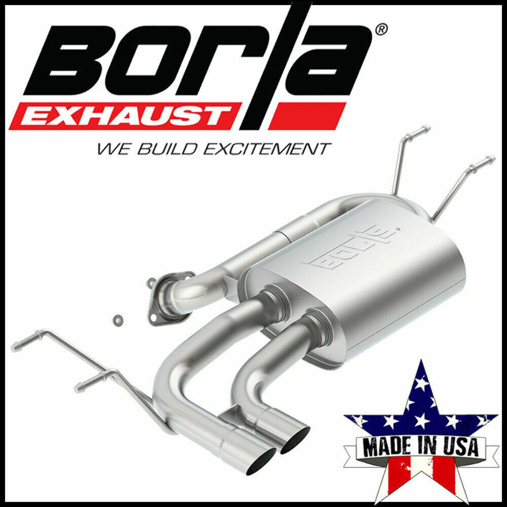 Borla S-Type Axle-Back Exhaust System Fits 2016-2024 Mazda MX-5 Miata MX5 2.0L
